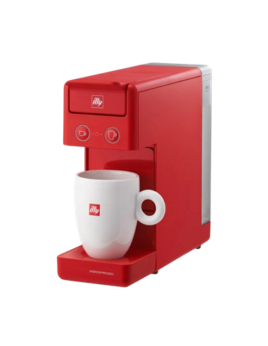 Cafetiera cu capsule illy Y3.3, 1250W, Roșu
