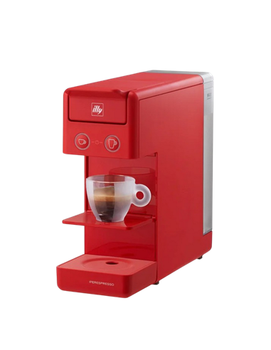 Cafetiera cu capsule illy Y3.3, 1250W, Roșu