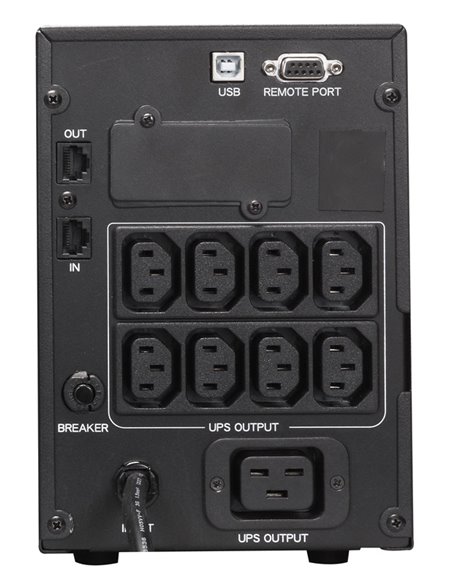 Источник бесперебойного питания PCM SPT-2000, Линейно-интерактивный, 2000VA, Башня Источник бесперебойного питания PCM SPT-2000, Линейно-интерактивный, 2000VA, Башня