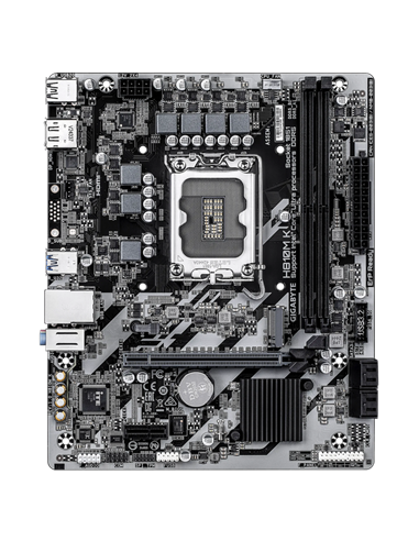 Материнская плата Gigabyte H810M K, LGA1851, Intel H810, Micro-ATX