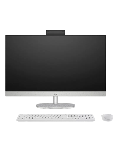 Computer All-in-One HP 27-cr1031ci, 27", Intel Core Ultra 7 155U, 16GB/512GB, FreeDOS, Shell White