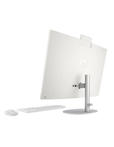 Computer All-in-One HP 27-cr1031ci, 27", Intel Core Ultra 7 155U, 16GB/512GB, FreeDOS, Shell White