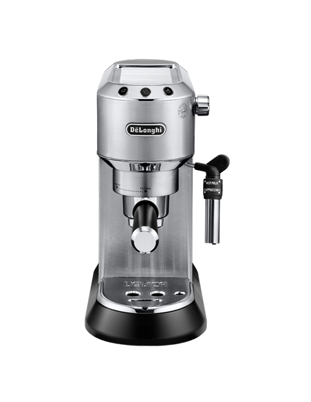 Кофеварка рожковая DeLonghi Dedica Pump Espresso, 1300Вт, Серебристый
