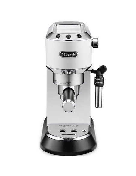Cafetiera manuala DeLonghi Dedica Pump Espresso, 1300W, Argintiu Cafetiera manuala DeLonghi Dedica Pump Espresso, 1300W, Argintiu