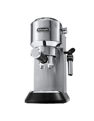 Кофеварка рожковая DeLonghi Dedica Pump Espresso, 1300Вт, Серебристый