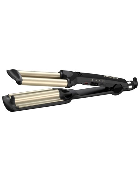 Ondulator de păr BaByliss Easy Waves C260E, Negru | Auriu
