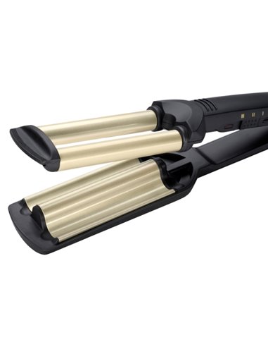 Ondulator de păr BaByliss Easy Waves C260E, Negru | Auriu