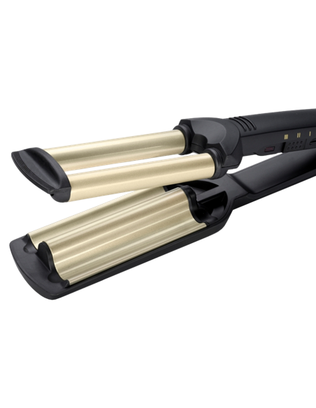 Ondulator de păr BaByliss Easy Waves C260E, Negru | Auriu