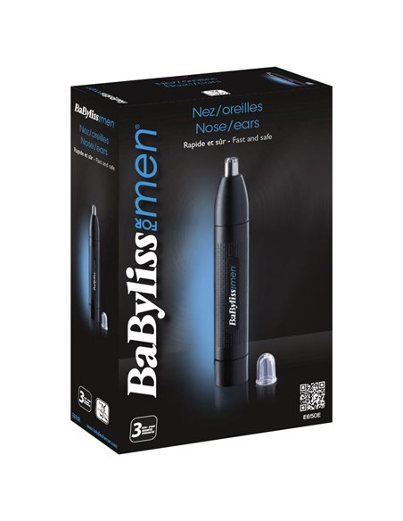 Trimmer pentru bărbați BaByliss E650E, Negru Trimmer pentru bărbați BaByliss E650E, Negru