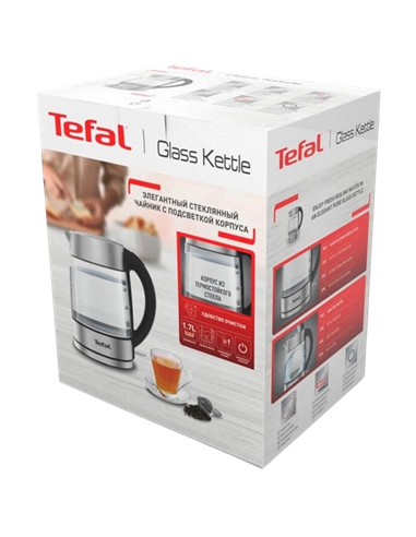 Fierbător electric Tefal KI772D38, Argintiu