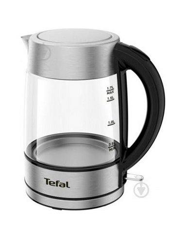 Fierbător electric Tefal KI772D38, Argintiu