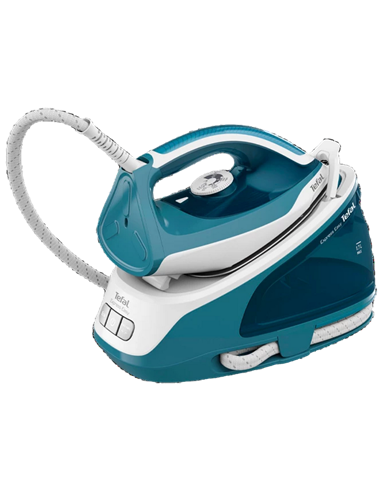 Утюг с парогенератором Tefal SV6131E0, 2200Вт, Голубой