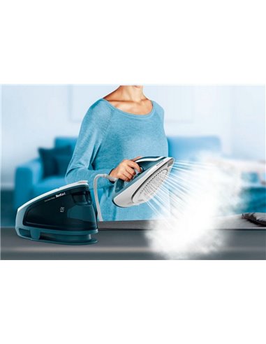 Утюг с парогенератором Tefal SV6131E0, 2200Вт, Голубой