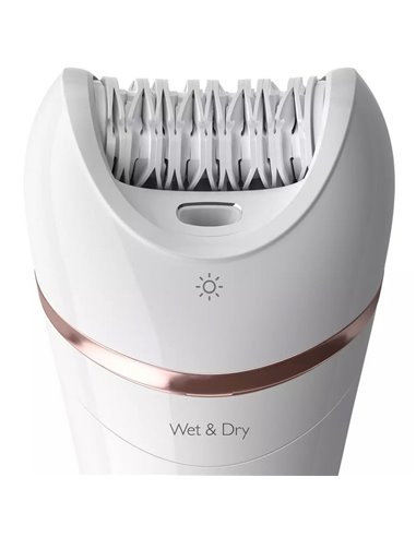 Epilator PHILIPS BRE740/10, Alb