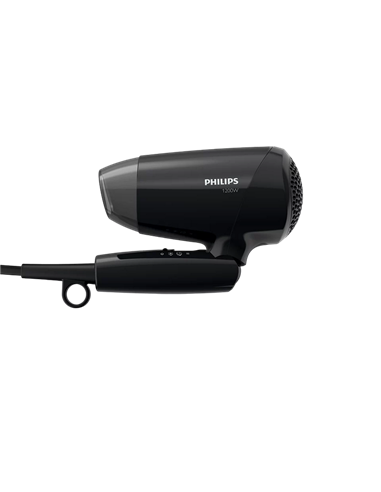 Компактный фен Philips EssentialCare BHC010/10, 1200 Вт, Чёрный