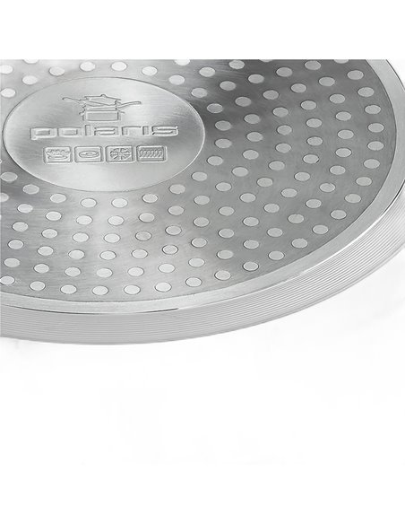 Сковорода Polaris Kontur-28F, 28cm, Серый