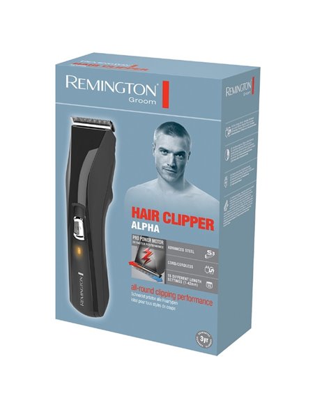 Aparat de tuns Remington Alpha HC5150, Negru Aparat de tuns Remington Alpha HC5150, Negru
