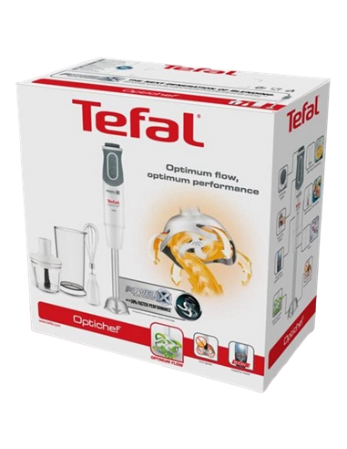 Blender de mână Tefal OptiChef, Alb