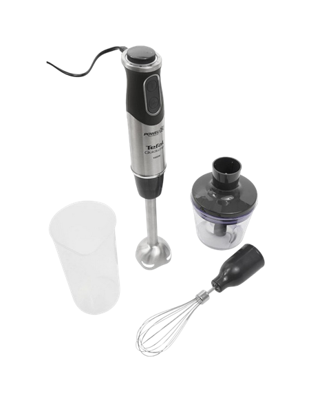 Blender de mână Tefal Quickchef, Negru / Inox