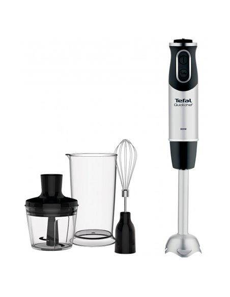 Blender de mână Tefal Quickchef, Negru / Inox