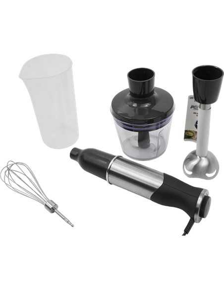Blender de mână Tefal Quickchef, Negru / Inox