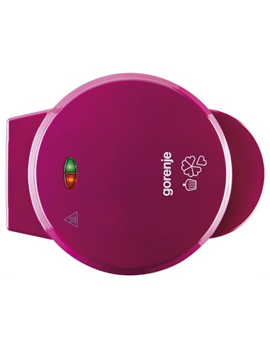 Aparat de preparat waffle Gorenje WCM702PW, Alb | Roz