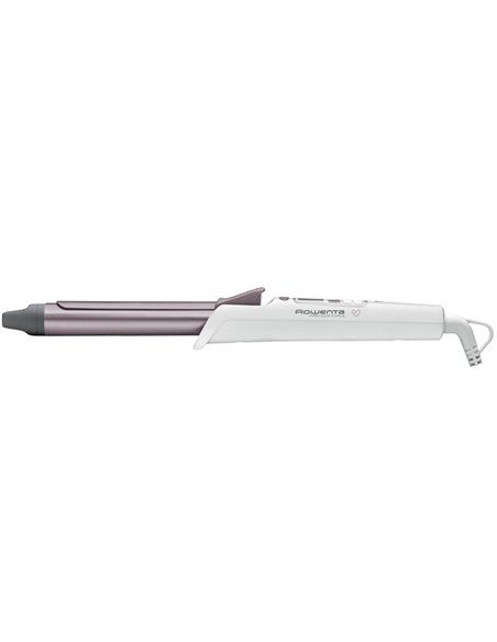 Ondulator de păr Rowenta Premium Care Precious Curls CF3460F0, Alb