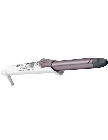 Ondulator de păr Rowenta Premium Care Precious Curls CF3460F0, Alb