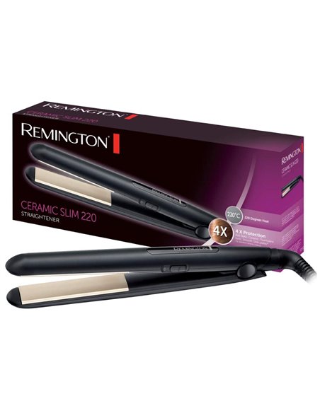 Aparat de indreptat părul Remington CERAMIC SLIM, Negru