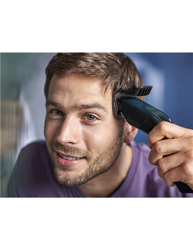 Aparat de tuns Philips Series 3000 HC3505/15, Albastru | Negru