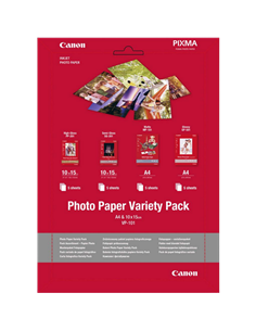 Фото бумага Canon Photo Paper Variety Pack, A4 2