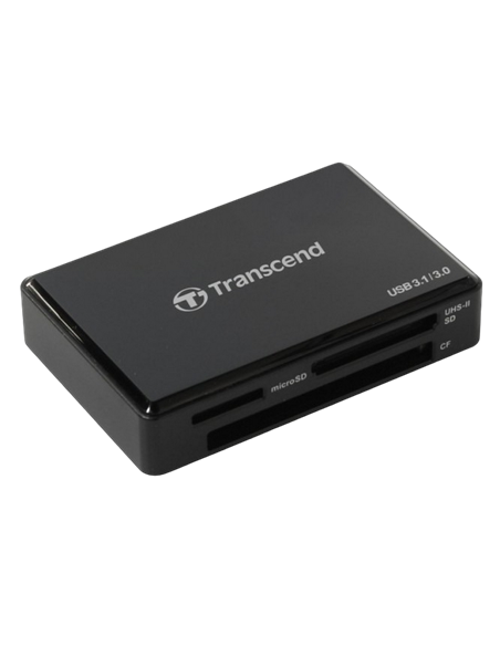 Кардридер Transcend TS-RDF9, micro-USB, USB Type-A, Чёрный