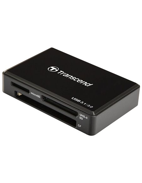 Кардридер Transcend TS-RDF9, micro-USB, USB Type-A, Чёрный