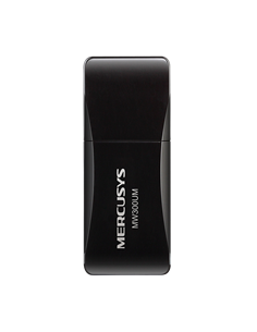 USB Aдаптер MERCUSYS MW300UM, Чёрный
