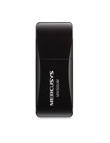 USB Aдаптер MERCUSYS MW300UM, Чёрный