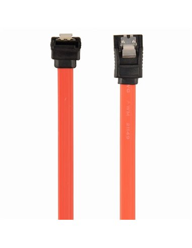 Cablu SATA Cablexpert CC-SATAM-DATA90-0.1M, Roșu