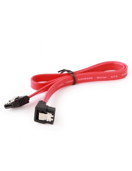 Cablu SATA Cablexpert CC-SATAM-DATA90-0.1M, Roșu