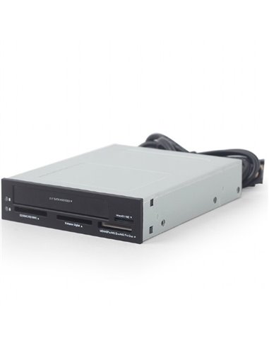 Cititor de carduri Gembird FDI2-ALLIN1-03, Gri