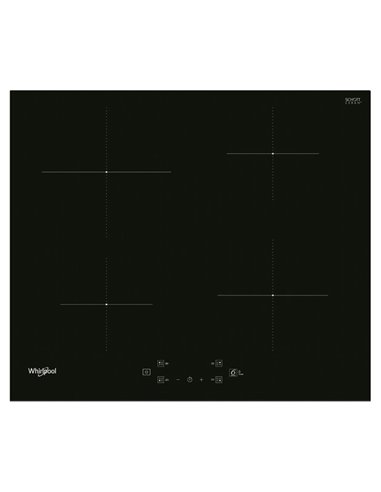 Plită cu inducție Whirlpool WS Q2760 BF, Negru