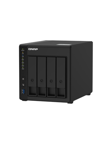 Stocare atașată la rețea Qnap TS-451D2, Negru