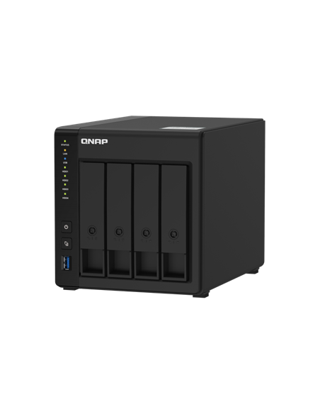 Stocare atașată la rețea Qnap TS-451D2, Negru