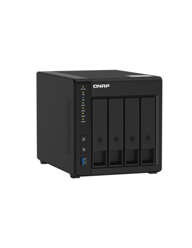 Stocare atașată la rețea Qnap TS-451D2, Negru
