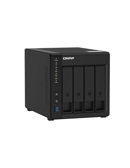 Stocare atașată la rețea Qnap TS-451D2, Negru