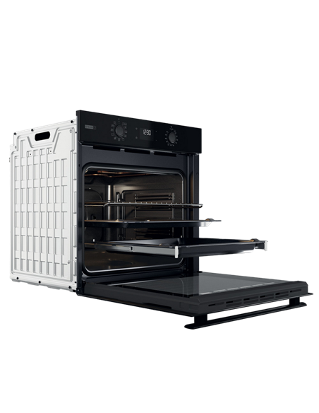 Электрический духовой шкаф Whirlpool OMSR58CU1SB, Чёрный
