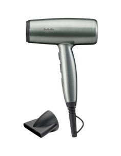 Uscător de păr BaByliss D581E, 2100W, Gri