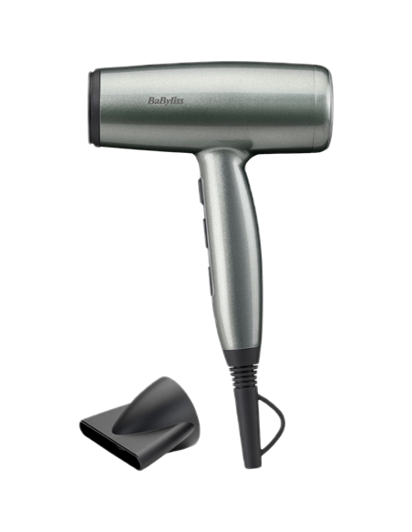 Фен BaByliss D581E, 2100Вт, Серый