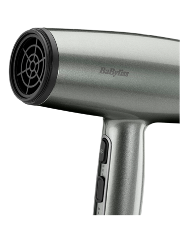 Uscător de păr BaByliss D581E, 2100W, Gri
