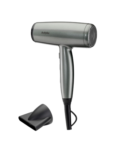 Фен BaByliss D581E, 2100Вт, Серый