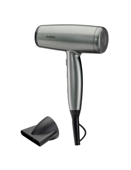Фен BaByliss D581E, 2100Вт, Серый
