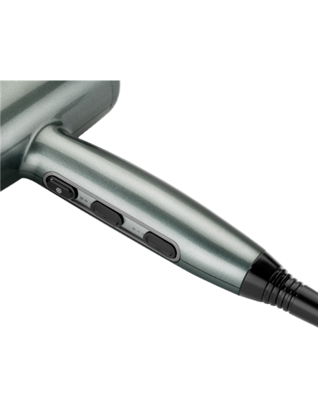Фен BaByliss D581E, 2100Вт, Серый
